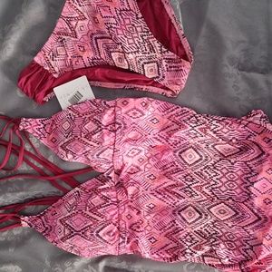 La Blanca Swim Tankini - Pink/Fuchsia